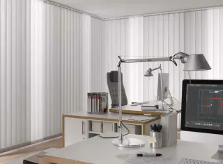 Lamellenvorhänge für den innenliegenden Sonnenschutz Lamellenvorhänge für den innenliegenden Sonnenschutz