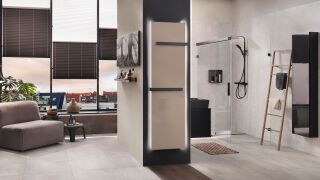 BEMM Top-Plan-Bad/Raumwärmer Plawa Glas Purline