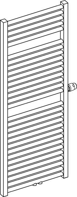 BEMM - BEMM Badheizkörper Rondo V (Ventil-Badheizkörper)