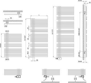 BEMM Badheizkörper Asymo