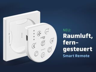 Fassadenlüftung per Knopfdruck