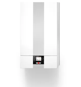 WOLF Hybridsysteme mit Brennwertgeräten für Gas und Öl WOLF Hybridsysteme mit Brennwertgeräten für Gas und Öl