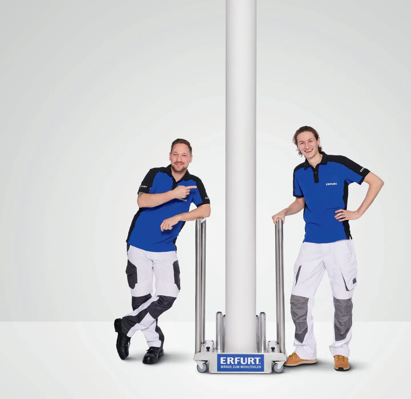 ERFURT-GIGA-Rolle®- Nahtlos horizontal ganze Wände tapezieren ERFURT-GIGA-Rolle®- Nahtlos horizontal ganze Wände tapezieren