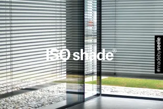 ISOshade® Fassadenelement mit integriertem Sonnenschutz seele - ISOshade® Fassadenelement mit integriertem Sonnenschutz