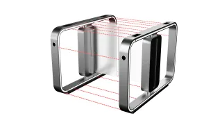 Speedgate ASSA ABLOY SG Expression Sensorschleusen Speedgate ASSA ABLOY SG Expression Sensorschleusen