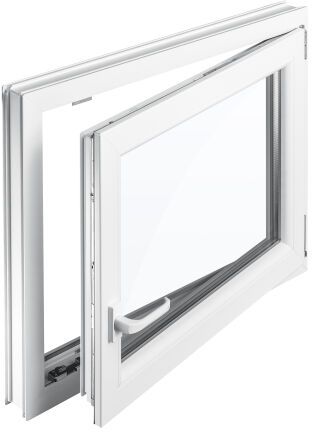 MEA Bautechnik - MEALON Kunststoff-Fenster Dreh-Kipp Komfort