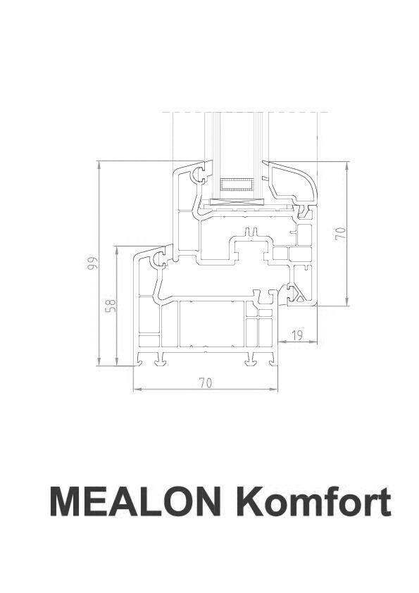 MEA Bautechnik - Kunststoff-Fenster MEALON KOMFORT