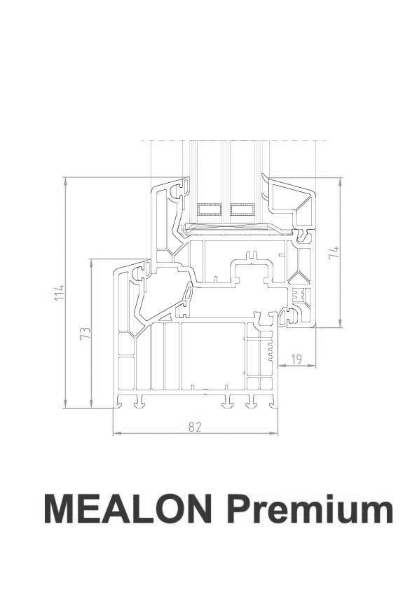 Kunststoff-Fenster MEALON PREMIUM