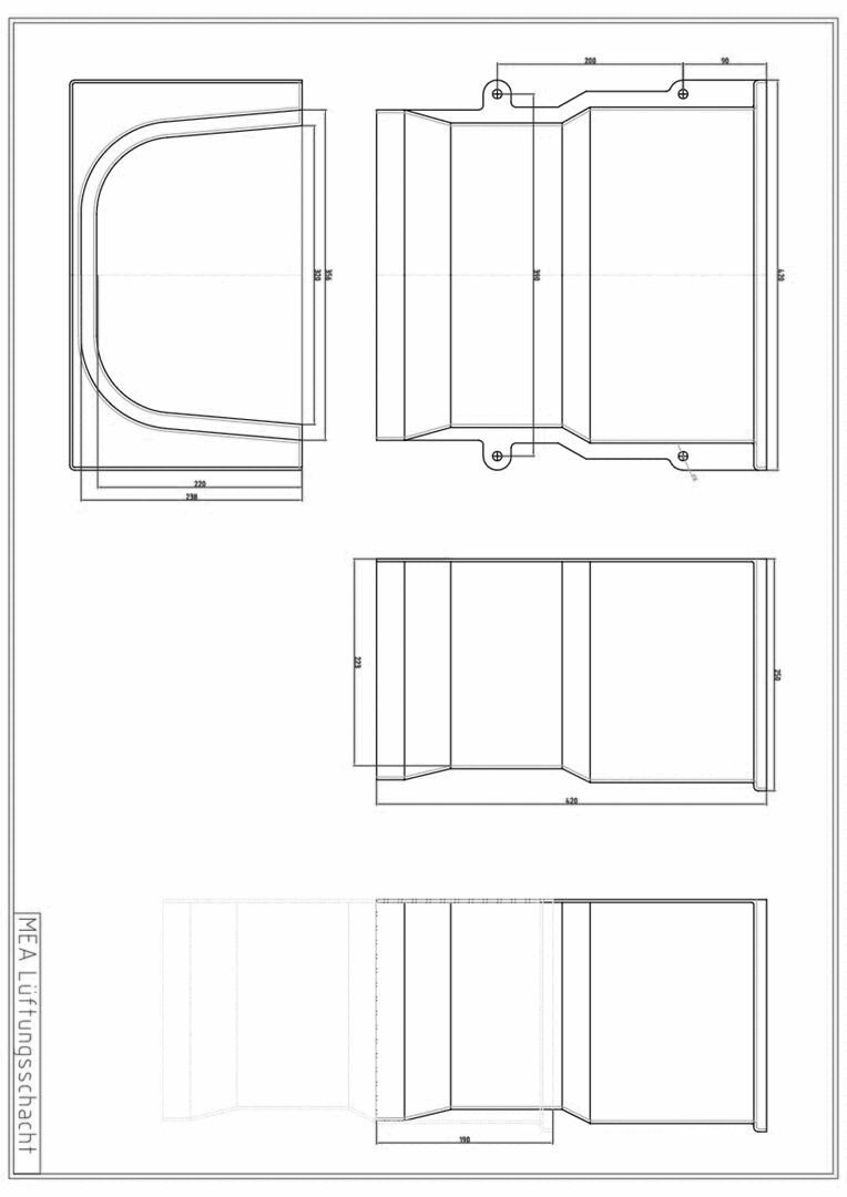 MEA Lüftungsschacht