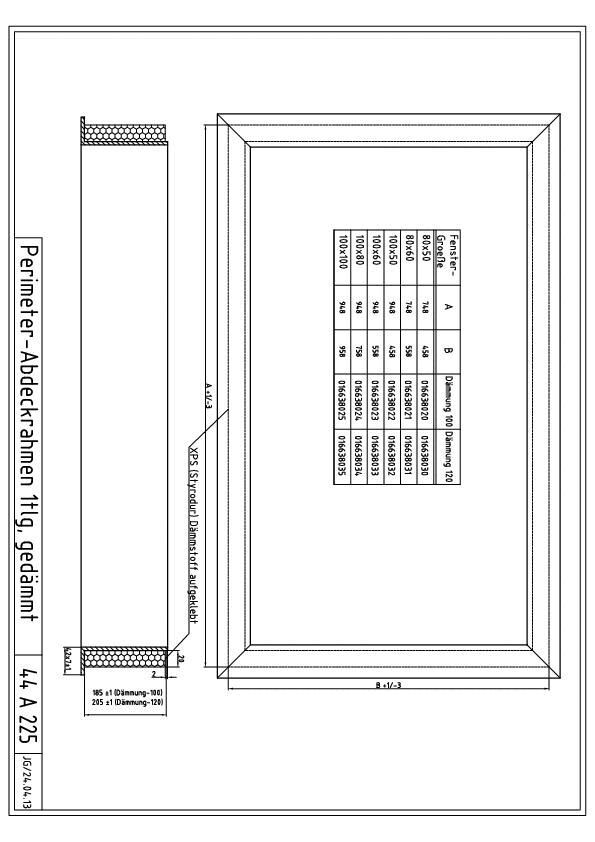 Zargenfenster MEALUXIT
