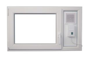 MEALON Kunststoff-Fenster Dreh-Kipp mit MEALÜFT AIR MEA Bautechnik - MEALON Kunststoff-Fenster Dreh-Kipp mit MEALÜFT AIR