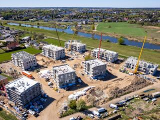 Wie Pilze aus dem Boden: 195 Wohnungen in zehn Monaten