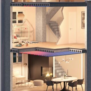 DX-Therm Klimadecke - Heizen und Kühlen