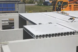 Fertigdecke DX - auch für den Hybridbau