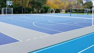 Sportbodenbeläge für den Outdoorbereich: Sport Court© PowerGame Sportbodenbeläge für den Outdoorbereich: Sport Court© PowerGame