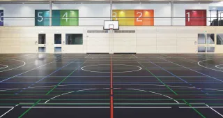 Sportbodenbeläge TARAFLEX®  und DLW Linodur für Sport- und Mehrzweckhallen Sportbodenbeläge TARAFLEX®  und DLW Linodur für Sport- und Mehrzweckhallen