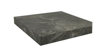 Gehwegplatten aus 100 % recycelten Materialien