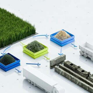 Sportplatzbau-Bauelemente und Gehwegplatten aus Recyclingkunststoff | FormaTurf