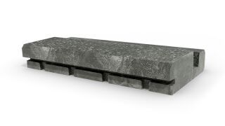 Randeinfassungen für den Sportplatzbau aus 100 % recycelten Materialien Randeinfassungen für den Sportplatzbau aus 100 % recycelten Materialien