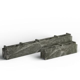 Modulare Spielfeldbanden und Wandelemente aus Recyclingkunststoff
