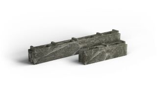 Modulare Spielfeldbanden und Wandelemente aus Recyclingkunststoff