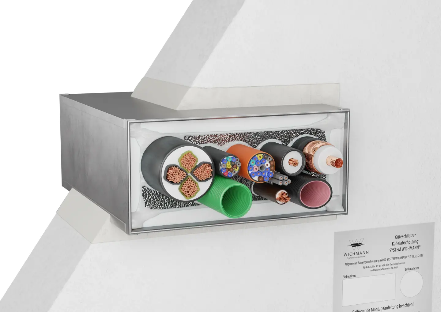Kabelabschottungen SYSTEM WICHMANN®