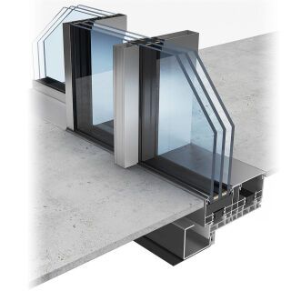 Keller minimal windows® highline Ganzglasfenster Keller minimal windows® - Keller minimal windows® highline Ganzglasfenster