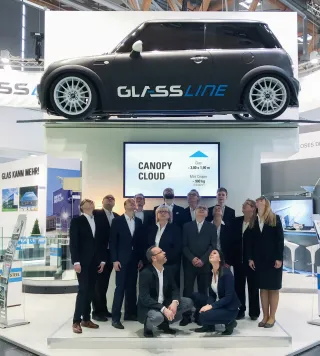 CANOPY Vordachsysteme aus Glas CANOPY Vordachsysteme aus Glas