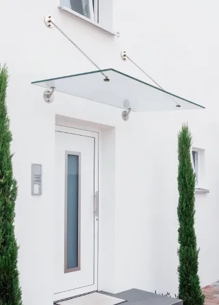 CANOPY Vordachsysteme aus Glas CANOPY Vordachsysteme aus Glas