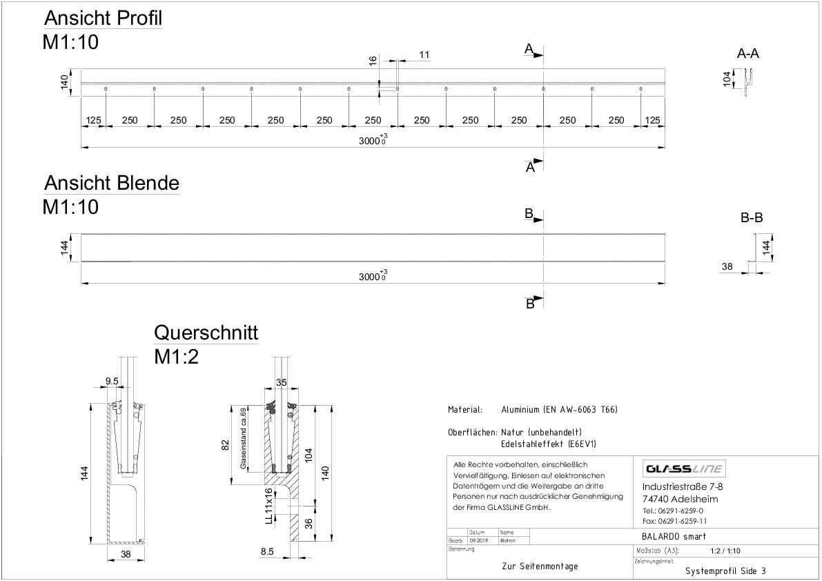 Glassline - 11 BALARDO smart