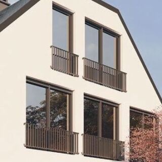 BALUGA easy balcony - Absturzsicherungen aus Aluminium für Französische Balkone