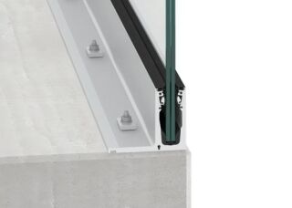 Glassline BALARDO hybrid Ganzglasgeländer Glassline - Glassline BALARDO hybrid Ganzglasgeländer