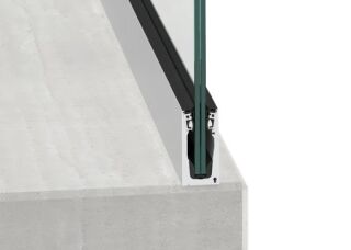 Glassline BALARDO hybrid Ganzglasgeländer Glassline - Glassline BALARDO hybrid Ganzglasgeländer