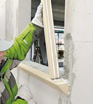 Das illbruck Vorwandmontage-System Das illbruck Vorwandmontage-System