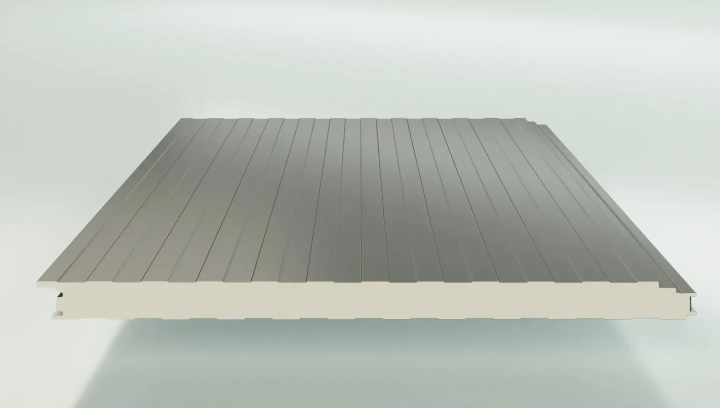 Wandpaneel mit verdecktem Befestigungssystem Wandpaneel mit verdecktem Befestigungssystem
