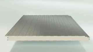 Wandpaneel mit verdecktem Befestigungssystem Wandpaneel mit verdecktem Befestigungssystem