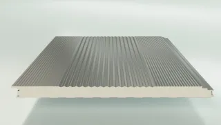 Wandpaneel mit verdecktem Befestigungssystem Wandpaneel mit verdecktem Befestigungssystem