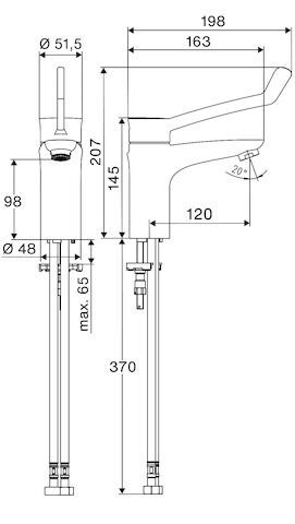 SCHELL MODUS Waschtisch-Armatur SCHELL - SCHELL MODUS Waschtisch-Armatur