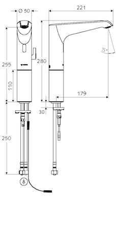 SCHELL XERIS Waschtisch-Armatur SCHELL - SCHELL XERIS Waschtisch-Armatur