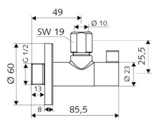 SCHELL WING Eckventil SCHELL - SCHELL WING Eckventil