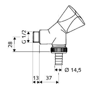 SCHELL Geräteschrägsitzventil SCHELL - SCHELL Geräteschrägsitzventil (GTIN: 4021163104042, HAN: 038860699)