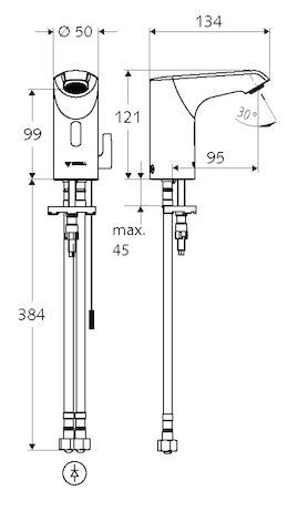SCHELL XERIS Waschtisch-Armatur SCHELL - SCHELL XERIS Waschtisch-Armatur