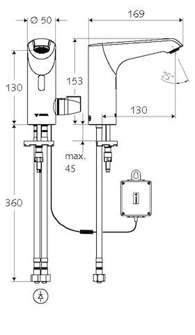 SCHELL XERIS Waschtisch-Armatur SCHELL - SCHELL XERIS Waschtisch-Armatur