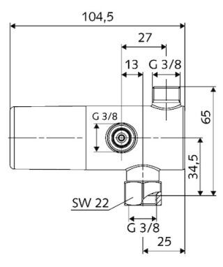 SCHELL Eckventil-Thermostatset SCHELL - SCHELL Eckventil-Thermostatset