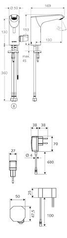SCHELL XERIS Waschtisch-Armatur SCHELL - SCHELL XERIS Waschtisch-Armatur
