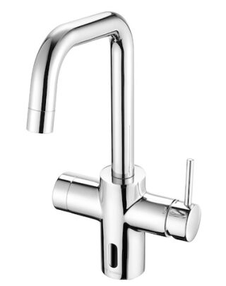 SCHELL - SCHELL Elektronische Küchenarmatur GRANDIS E, HD-M - Hochdruck Mischwasser, Infrarot-Sensor-Küchenarmatur, 2x G 3/8 IG, chrom (GTIN: 4021163168075, HAN: 002440699)