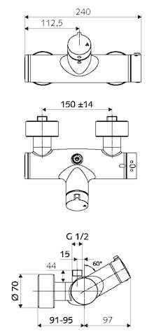 SCHELL VITUS Aufputz-Duscharmatur SCHELL - SCHELL VITUS Aufputz-Duscharmatur