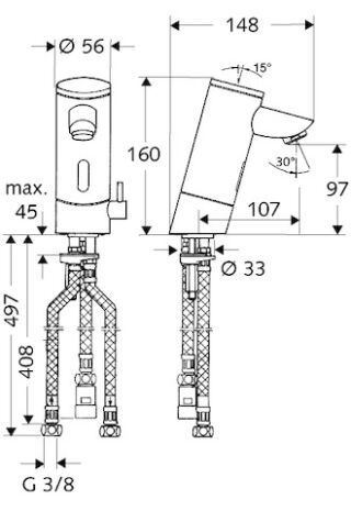 SCHELL PURIS Waschtisch-Armatur SCHELL - SCHELL PURIS Waschtisch-Armatur