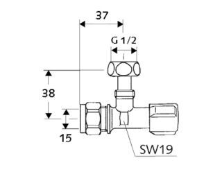 SCHELL COMFORT Eckventil SCHELL - SCHELL COMFORT Eckventil