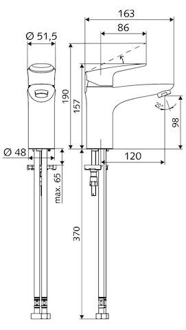 SCHELL MODUS Waschtisch-Armatur SCHELL - SCHELL MODUS Waschtisch-Armatur